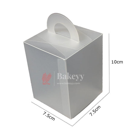 Mat finish PVC Foldable Plastic Gift Boxes || Pack of 10 || Perfect for Gifts, Party Favors, and Event Displays| - Bakeyy.com - India - Mat finish PVC Foldable Plastic Gift Boxes || Pack of 10 || Perfect for Gifts, Party Favors, and Event Displays| - Default Title