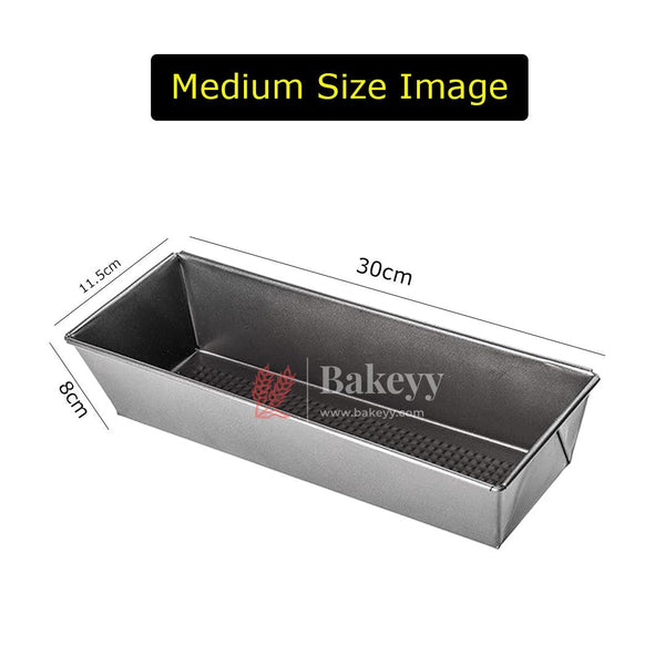 Non-Stick Baking Pan | Oblong Cake Pan | Steel Rectangular Baking Mold | Tray for Cake| Brownie | Bakeware | Easy to Clean | Optimal Heat Conduction