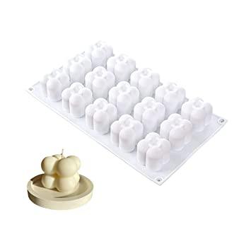 Mini Cube Aromatherapy Candle Silicone Mold DIY Candle Mold with - Bakeyy.com - India - Mini Cube Aromatherapy Candle Silicone Mold DIY Candle Mold with - Default Title