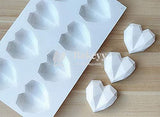 Mini Pinata Diamond Heart Cake Mould, Soap Mould Flexible Mould Silicone Mould - Bakeyy.com - India - Mini Pinata Diamond Heart Cake Mould, Soap Mould Flexible Mould Silicone Mould - Default Title