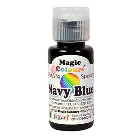 Navy Blue | Magic Colours | Icing Gel Colour | 25g - Bakeyy.com - India - Navy Blue | Magic Colours | Icing Gel Colour | 25g - Default Title