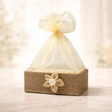 Brown Net Hamper Basket | Perfect for Gifting | Pack of 1