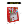 Christmas Window Hamper Gift Bags – Pack of 12 (40x29x14cm & 32x26x12cm): Perfect for Holiday Gifting - Bakeyy.com - India - Christmas Window Hamper Gift Bags – Pack of 12 (40x29x14cm & 32x26x12cm): Perfect for Holiday Gifting - Large