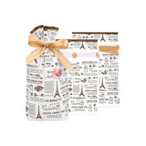 News Paper Style Plastic Stand Up Treat Favor Bags Gift Wrapper Bags for Candy Cookie Chocolate | Large | Pack of 50 | - Bakeyy.com - India - News Paper Style Plastic Stand Up Treat Favor Bags Gift Wrapper Bags for Candy Cookie Chocolate | Large | Pack of 50 | - Medium