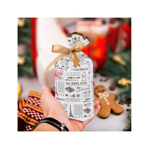 news-paper-style-plastic-stand-up-treat-favor-bags-gift-wrapper-bags-for-candy-cookie-chocolate-or-large-or-pack-of-25-bakeyy-com-2 - Bakeyy.com