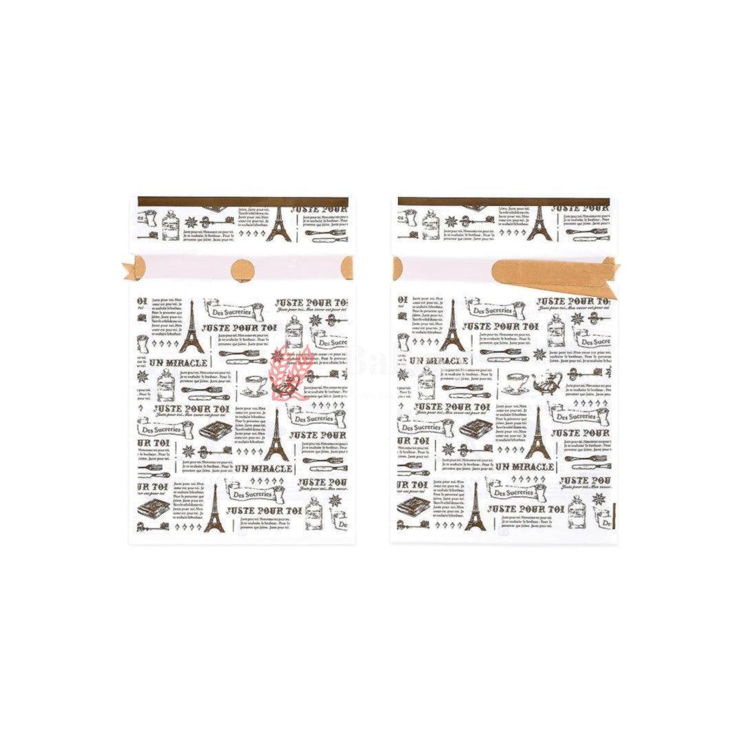 news-paper-style-plastic-stand-up-treat-favor-bags-gift-wrapper-bags-for-candy-cookie-chocolate-or-large-or-pack-of-25-bakeyy-com-3 - Bakeyy.com
