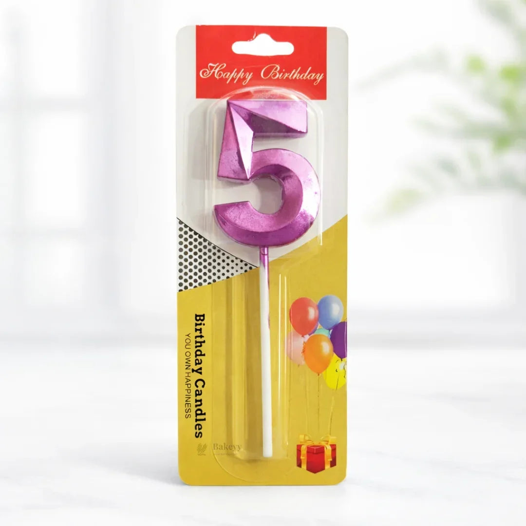 number_candle_3 - Bakeyy.com