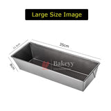 Non-Stick Baking Pan | Oblong Cake Pan | Steel Rectangular Baking Mold | Tray for Cake| Brownie | Bakeware | Easy to Clean | Optimal Heat Conduction - Bakeyy.com - India - Non-Stick Baking Pan | Oblong Cake Pan | Steel Rectangular Baking Mold | Tray for Cake| Brownie | Bakeware | Easy to Clean | Optimal Heat Conduction - Large