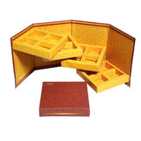 12x15.5x12cm | Regal Festive Chocolate Box – Multi-Layer Designer Gift Packaging - Bakeyy.com - India - 12x15.5x12cm | Regal Festive Chocolate Box – Multi-Layer Designer Gift Packaging - Default Title