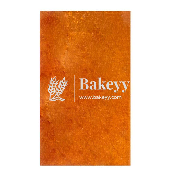 Orange Chocolate Wrapping Paper - Aluminium Foil | 7x10" Size | Pack of 350 - Bakeyy.com