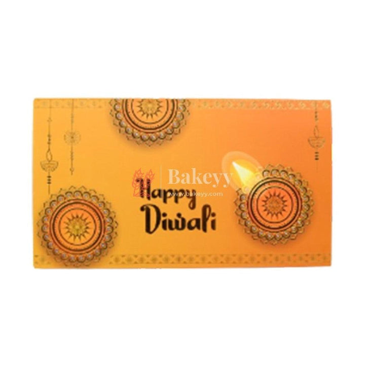 Orange Color Chocolate Box For 18 Cavity | Gift Box | Multipurpose Box | Diwali Special | Pack Of 10 - Bakeyy.com