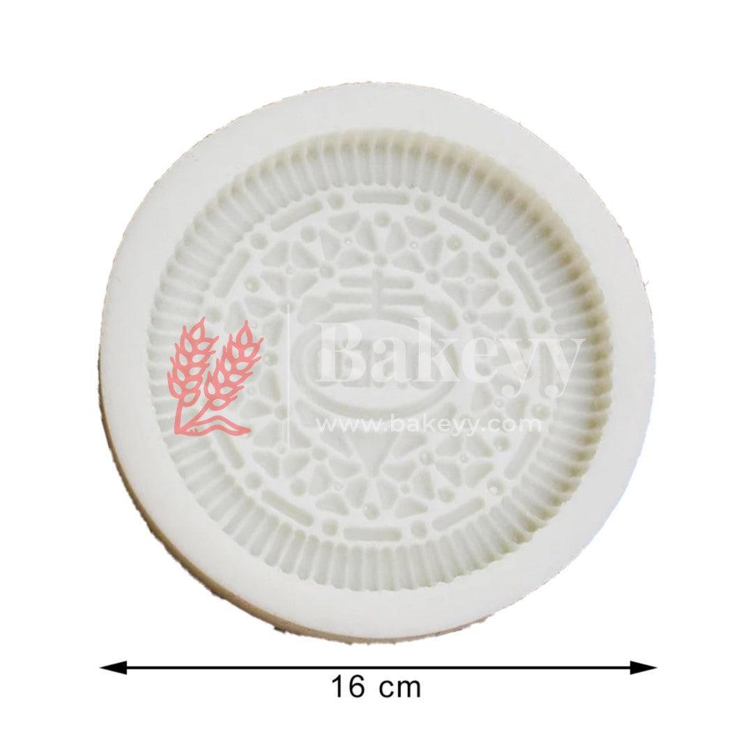 Oreo Biscuit Silicone Mould | Cake Mould Fondant Decorating Cake - Bakeyy.com - India - Oreo Biscuit Silicone Mould | Cake Mould Fondant Decorating Cake - Default Title