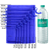 Organza Potli Bags | Drawstring Bags | Royal Blue Color