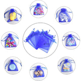 Organza Potli Bags | Drawstring Bags | Royal Blue Color