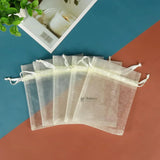 Organza Potli Bags | Drawstring Bags | Cream Color