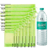 Organza Potli Bags | Drawstring Bags | Neon Green Color