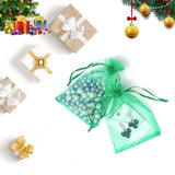 Organza Potli Bags | Drawstring Bags | Green Color