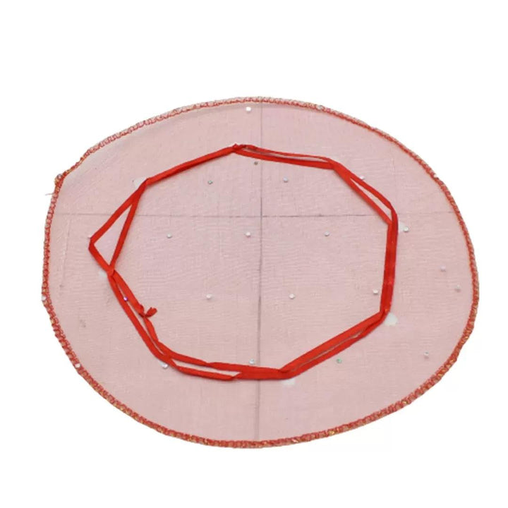 Orzanga Topi Bag Drawstring Pouch | Red Colour | 25 cm | Pack Of 10 - Bakeyy.com