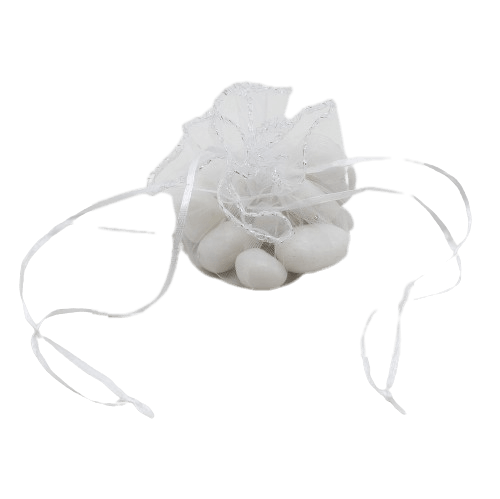 Orzanga Topi Bag Drawstring Pouch | White Colour | 25 cm | Pack Of 10 - Bakeyy.com