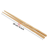 Pair of Chopsticks | Chinese Natural Bamboo Chopsticks | 8 Inch / 20cm | Pack of 10 Sets - Bakeyy.com - India - Pair of Chopsticks | Chinese Natural Bamboo Chopsticks | 8 Inch / 20cm | Pack of 10 Sets - Default Title