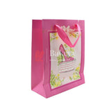 Paper Bag Pink heals decorative | Pack of 10 - Bakeyy.com - India - Paper Bag Pink heals decorative | Pack of 10 - 7x9