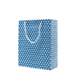 Paper Bag Polka Dot Blue And White | Pack of 50 - Bakeyy.com - India - Paper Bag Polka Dot Blue And White | Pack of 50 - Default Title