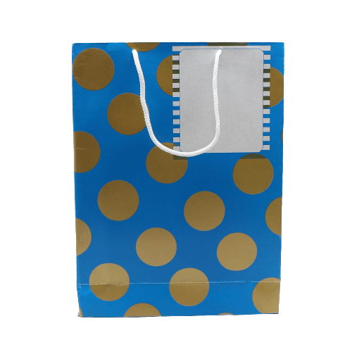 Paper Bag Printed White Space Given For Writing | Pack of 10 - Bakeyy.com