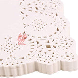 Paper Rectangle Doilies Cake Liner Table Mats (White, 25x37 cm) 100 Pieces - Bakeyy.com - India - Paper Rectangle Doilies Cake Liner Table Mats (White, 25x37 cm) 100 Pieces - Default Title