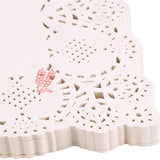 Paper Rectangle Doilies Cake Liner Table Mats (White, 32x45 cm) 100 Pieces - Bakeyy.com - India - Paper Rectangle Doilies Cake Liner Table Mats (White, 32x45 cm) 100 Pieces - Default Title