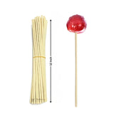 12 inch bamboo skewers bundle and a cake pop stick for baking, Bakeyy India
