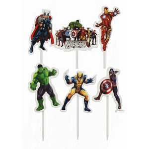 paper_cake_toppers_-_avengers - Bakeyy.com