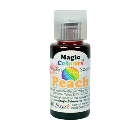 Peach | Magic Colours | Icing Gel Colour | 25g - Bakeyy.com - India - Peach | Magic Colours | Icing Gel Colour | 25g - Default Title