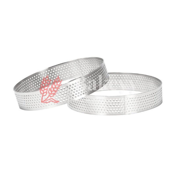 Perforated Round Tart Ring | Round | Set of 3 - Bakeyy.com - India - Perforated Round Tart Ring | Round | Set of 3 - Default Title