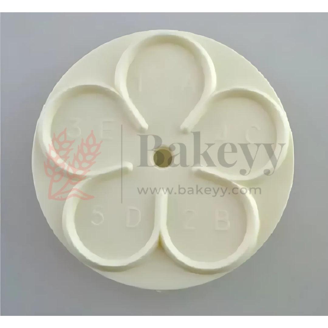 Rose Flower Plunger Cutter| Fondant Cutter| Perfect for Fondant Decoration, DIY Art Projects| 1 Piece