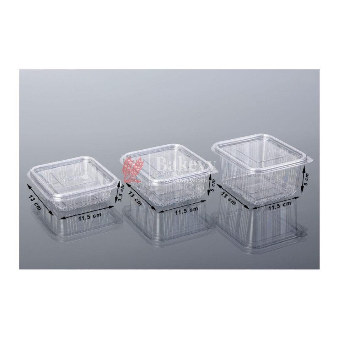 Pet Pvc Box | Pack of 50 - Bakeyy.com - India - Pet Pvc Box | Pack of 50 - 250ml_Small