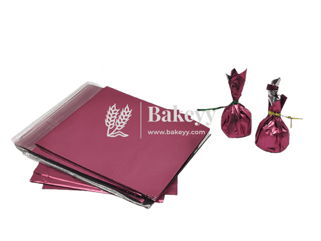 Pink Chocolate Wrapper |12x11.5cm Size | Matte Finish - Bakeyy.com - India - Pink Chocolate Wrapper |12x11.5cm Size | Matte Finish - Default Title