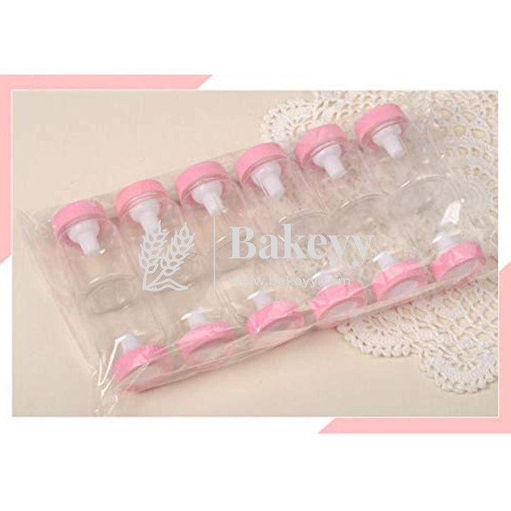 Pink Feeding Bottle Candy Box | Pack Of 12 | Chocolate Box - Bakeyy.com