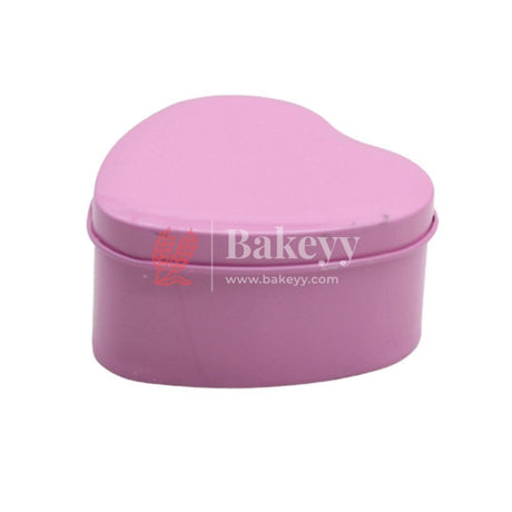 Pink Heart Empty Decorative Tin Box | Gift Box | Chocolate Box | Sweet Box | Jewellery Box | Luxury Box | Pack of 18 - Bakeyy.com - India - Pink Heart Empty Decorative Tin Box | Gift Box | Chocolate Box | Sweet Box | Jewellery Box | Luxury Box | Pack of 18 - Default Title