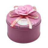 Pink Round Empty Decorative Tin Box | Gift Box | Chocolate Box | Sweet Box | Jewellery Box | Luxury Box - Bakeyy.com - India - Pink Round Empty Decorative Tin Box | Gift Box | Chocolate Box | Sweet Box | Jewellery Box | Luxury Box - Default Title