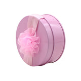 Pink Small Round Empty Decorative Tin Box | Gift Box | Chocolate Box | Sweet Box | Jewellery Box | Luxury Box - Bakeyy.com - India - Pink Small Round Empty Decorative Tin Box | Gift Box | Chocolate Box | Sweet Box | Jewellery Box | Luxury Box - Default Title