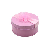 Pink Small Round Empty Decorative Tin Box | Gift Box | Chocolate Box | Sweet Box | Jewellery Box | Luxury Box - Bakeyy.com - India - Pink Small Round Empty Decorative Tin Box | Gift Box | Chocolate Box | Sweet Box | Jewellery Box | Luxury Box - Default Title