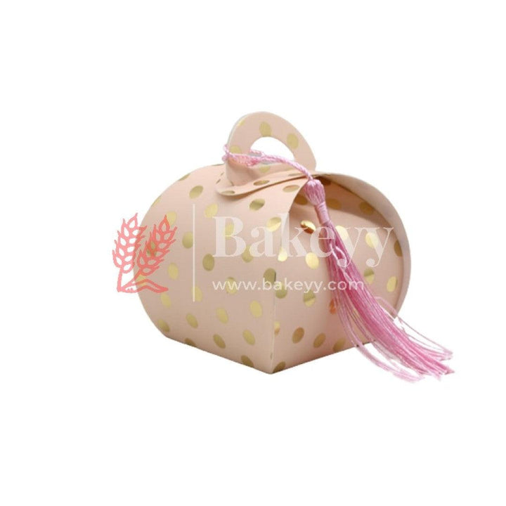 Pink Wedding Festival Party Favors Candy Box Cute Paper Gifts Packing Bags Boxes Baby Shower Christmas Decorations Supplies-gold with - Bakeyy.com