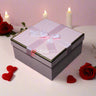 7x3x6.5 Inch Valentine Gift |Rectangle Shape Gift Box with Ribbon | Black | Grey | Pink | Maroon | Red | White