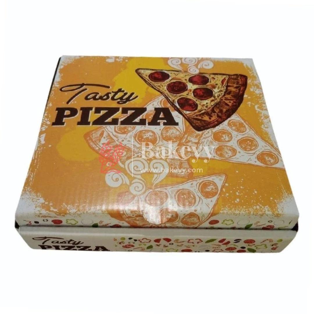 Pizza Box | Hotel | Canteen| Restaurants Box- Pack of 25 - Bakeyy.com - India - Pizza Box | Hotel | Canteen| Restaurants Box- Pack of 25 - Yellow / Small