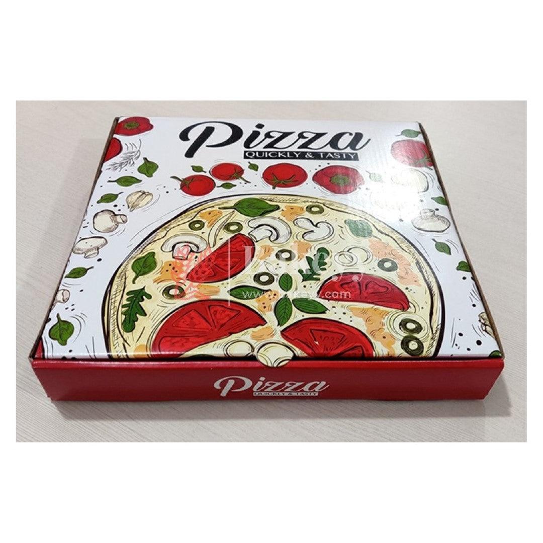 Pizza Box | Hotel | Canteen| Restaurants Box- Pack of 25 - Bakeyy.com - India - Pizza Box | Hotel | Canteen| Restaurants Box- Pack of 25 - Black / Small