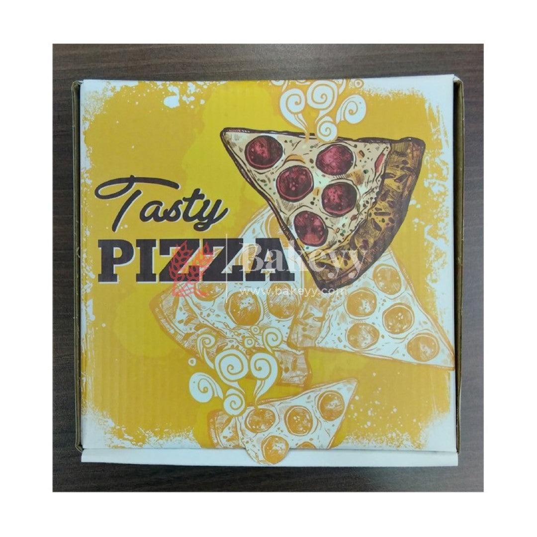 Pizza Box | Hotel | Canteen| Restaurants Box- Pack of 25 - Bakeyy.com - India - Pizza Box | Hotel | Canteen| Restaurants Box- Pack of 25 - Black / Small