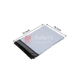 Plain Plastic Courier Bags Shipping Bags Strong Thick Mailing Bags with Self Adhesive Waterproof and Tear-Proof | Different Size | Pack Of 100 - Bakeyy.com - India - Plain Plastic Courier Bags Shipping Bags Strong Thick Mailing Bags with Self Adhesive Waterproof and Tear-Proof | Different Size | Pack Of 100 - 10x14 inch