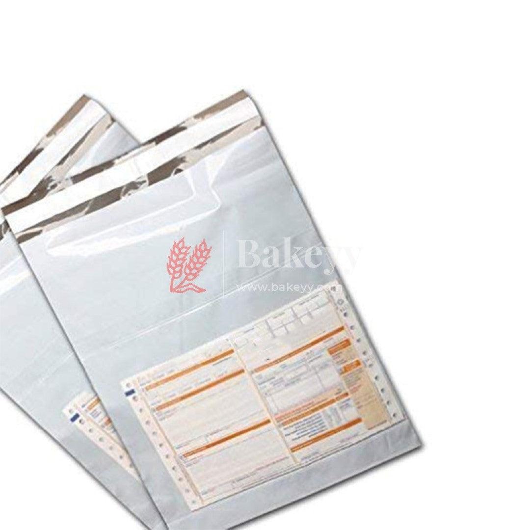 Plain Plastic Courier Bags Shipping Bags Strong Thick Mailing Bags with Self Adhesive Waterproof and Tear-Proof | Different Size | Pack Of 100 - Bakeyy.com - India - Plain Plastic Courier Bags Shipping Bags Strong Thick Mailing Bags with Self Adhesive Waterproof and Tear-Proof | Different Size | Pack Of 100 - 6x9 inch