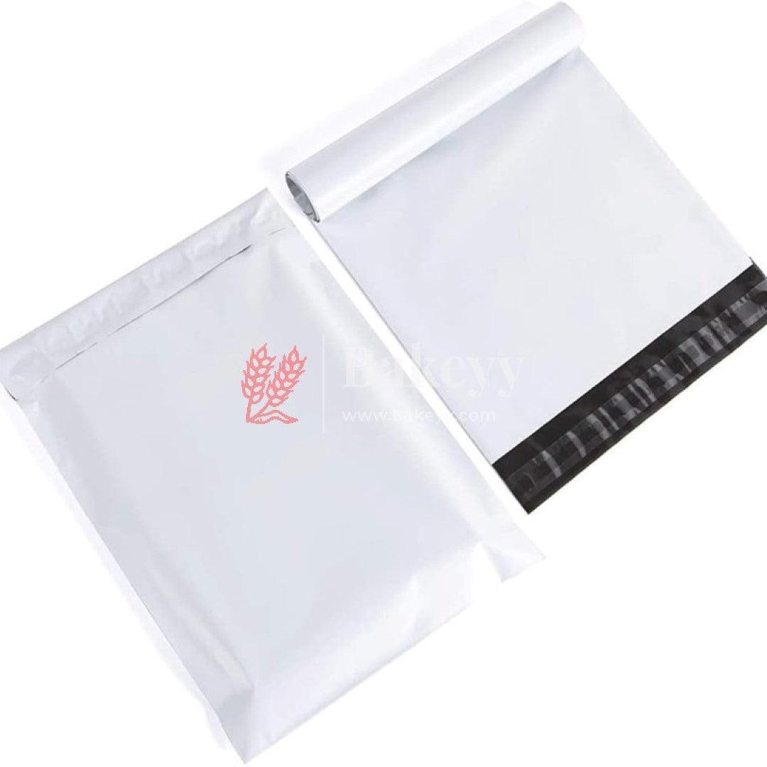 Plain Plastic Courier Bags Shipping Bags Strong Thick Mailing Bags with Self Adhesive Waterproof and Tear-Proof | Different Size | Pack Of 100 - Bakeyy.com - India - Plain Plastic Courier Bags Shipping Bags Strong Thick Mailing Bags with Self Adhesive Waterproof and Tear-Proof | Different Size | Pack Of 100 - 6x9 inch