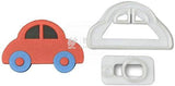 Plastic Car Theme Fondant Cookie Biscuit Cutter Mould - Bakeyy.com - India - Plastic Car Theme Fondant Cookie Biscuit Cutter Mould - Default Title